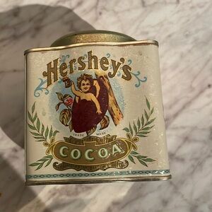 Vintage hersheys cocoa tin